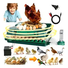 WUWAWDOGA - Incubadora Automático 130 Huevos Giro Y Control Temperatura
