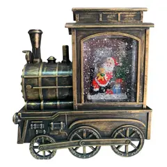 GENERICO - Tren De Navidad Adorno Farol, Musica, Luz De Viejo Pascuero