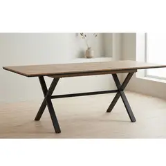 MSA MUEBLES SANTA ANA - Mesa de comedor CCT Rectangular Extensible 2.0 Mt