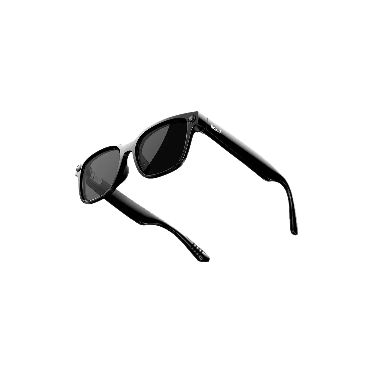 ROKID - Lentes inteligentes Rokid Glasses Style sin pantalla con cámara de 12 MP / Negro