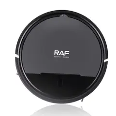 IRM - Aspiradora Robot Inteligente RAF 3 en 1 Bateria 2000mAh Deposito Grande 1200 ml Casa y Depto