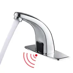 GENERICO - Llave Lavamanos Moderno Sensor Infrarrojo