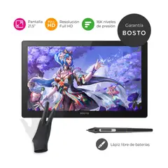 BOSTO - Tableta Gráfica Monitor BT-22 FHD Pantalla Touch 21.5 pulg - TG