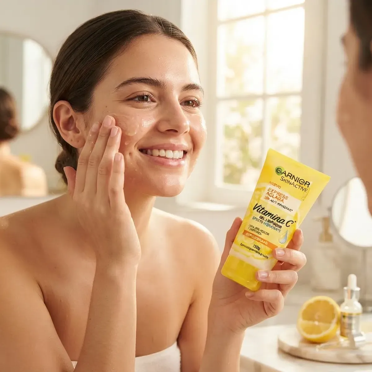 GARNIER - Pack X2 Garnier Skinactive Gel Limpiador Vitamina C 150g C/u
