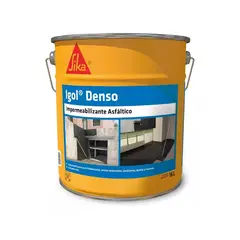SIKA - Igol Denso Impermeabilizante Asfáltico Negro 16 Lt