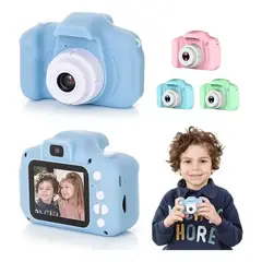 GENERICO - Mini Cámara Digital Infantil Recargable Para Fotos Y Video