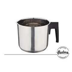 HUDSON - Sarten lechero De Acero Inoxidable De 12 Cm Color Plateado GIM10