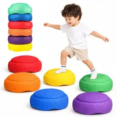 EVERSO - Piedras Equilibrio Infantiles Epp 6 Piezas Apilables