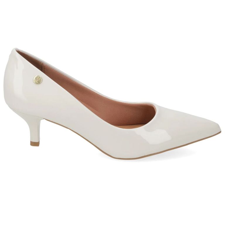 Stiletto Taco Aguja Blanco OFF Mujer
