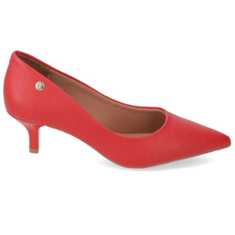 Stiletto Taco Aguja Rojo Mujer