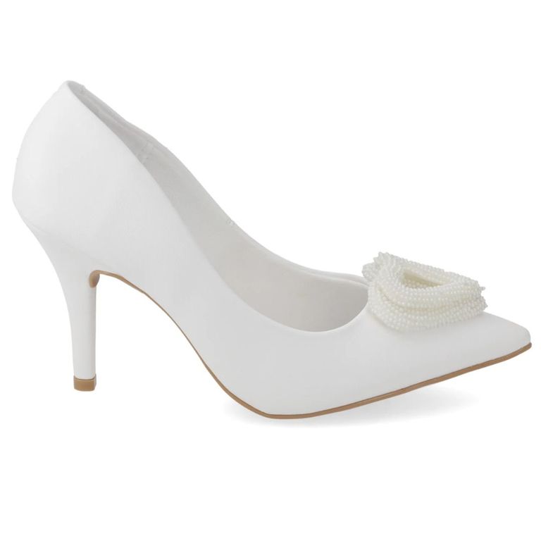 Stiletto de Novia Blanco Mujer