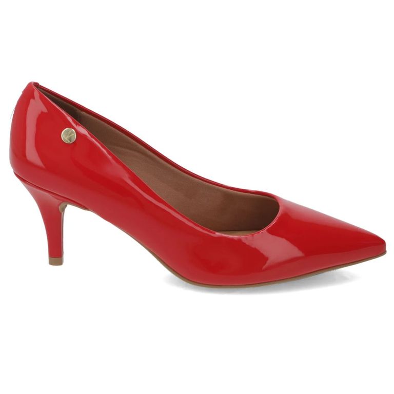 Stiletto Taco Aguja Rojo Mujer