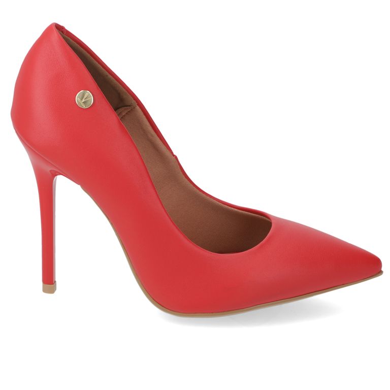 Stiletto Taco Aguja Rojo Mujer