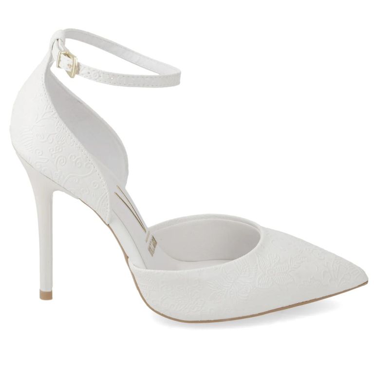 Stiletto de Novia Blanco Mujer