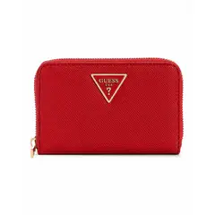 GUESS - Billetera Laurel Ii Slg Med Zip Around Rojo