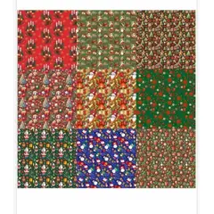 GENERICO - Papel De Regalo Para Decorar Regalo De Navidad 25 Pcs 70X100 Cm