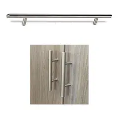 FLOVI - Tirador Inoxidable 15 Cms tubular metálico Madrid 96 mm