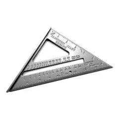 FLOVI - Escuadra Rápida 7 Pulgadas Carpintería De Aluminio Macizo