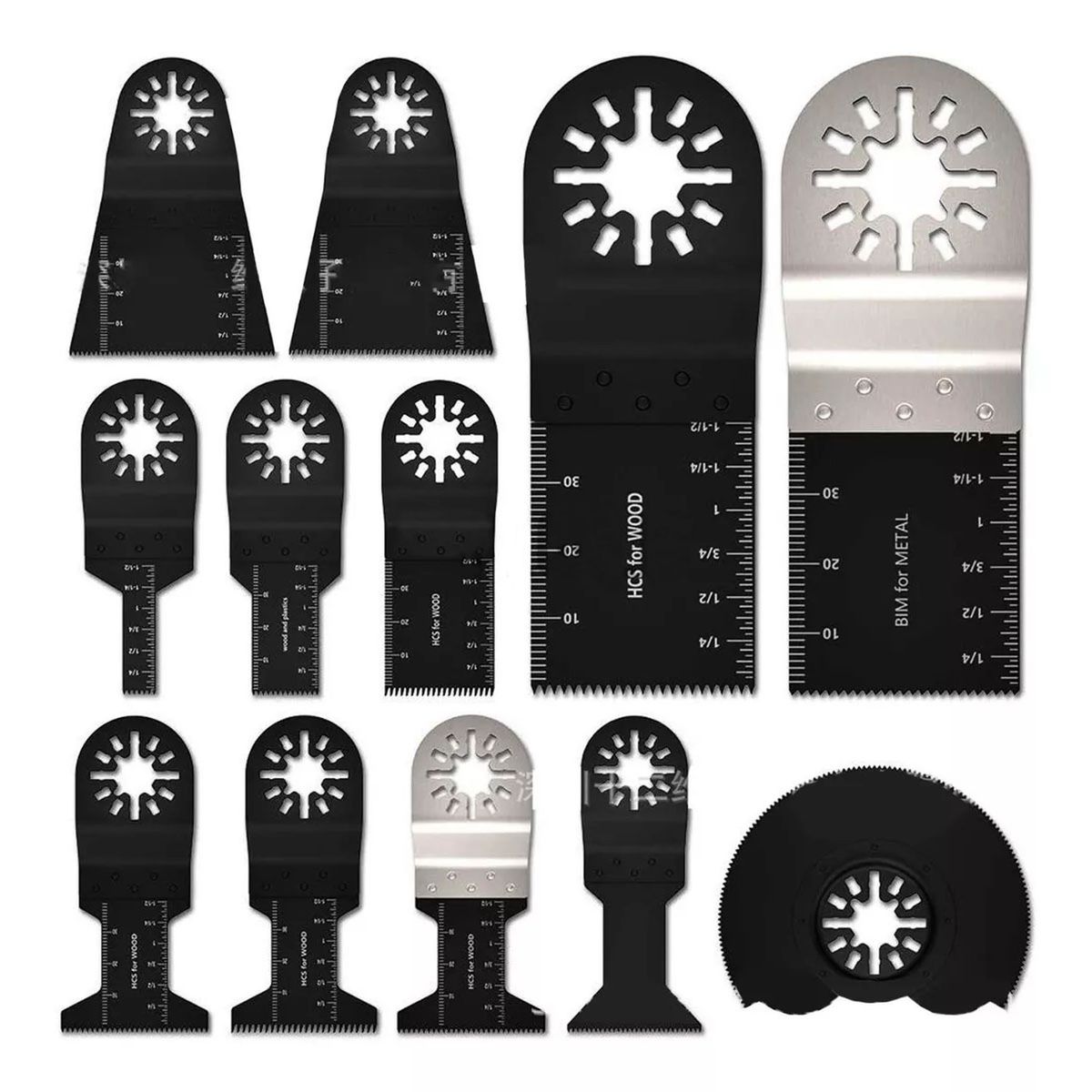 FLOVI - Kit Juego De Hojas Multifuncional Oscilante 12 Piezas