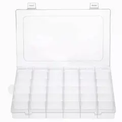 FLOVI - Caja De Almacenamiento Extraíble Con 36 Compartimentos. Medidas 27X17X4 cms