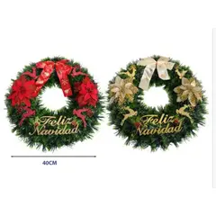 GENERICO - Adorno Navideño Guirnalda De Navidad 40Cm