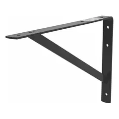 FLOVI - Set 10 Soportes Tipo L Reforzado en Acero Para Repisas De 20x12 Cm