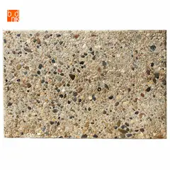 BUDNIK - Baldosa Alta Resistencia Granallada Colonial Piedra Blanca 60 x 40 x 4.2 cm