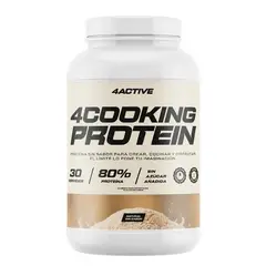 4ACTIVE - PROTEINA 4COOKING 30 SERVICIOS NATURAL 900GR -