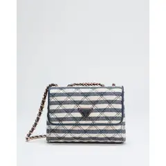 GUESS - Mini Cartera Giully Ii Mini 2 Comp Cvrt Flp Azul