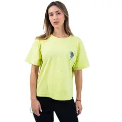 KANNU - Polera Oversize Manga Corta Mujer Lifestyle