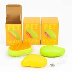 GENERICO - Cepillo Automático Para Mascotas Vapor Masajeador USB Color Surtido