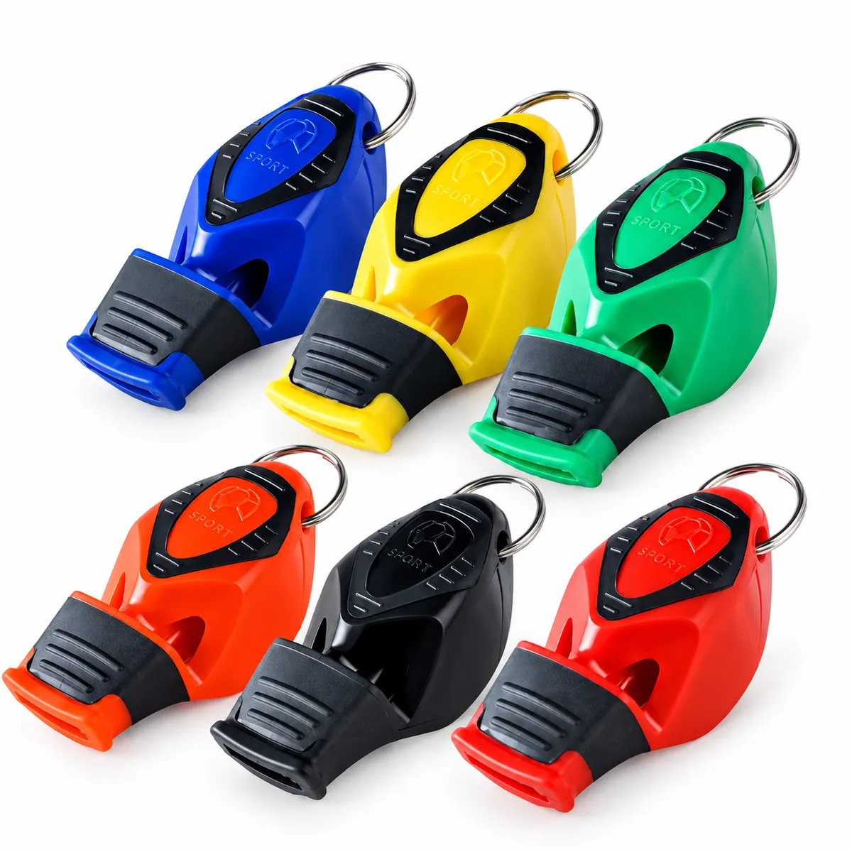 MAICA - Silbato Deportivo 120 dB MK 8321 Amarillo