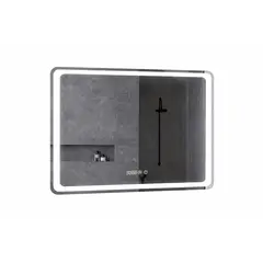 U BUY - Espejo Rectangular Led Con Touch Antiniebla 80x60 Cm.