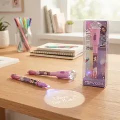DEPESCHE - Bolígrafo secreto con luz LED y tinta transparente de TopModel
