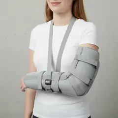JAGIMA - Cabestrillo Inmovilizador Brazo Ajustable Ortopédico Gris