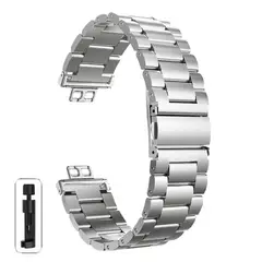 TECNOPALACE - Correa Compatible Con Huawei Fit 1 - Metálicas De Eslabón