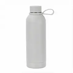 AIZO - Termo de acero inoxidable para agua caliente de 500 ml (Gris)
