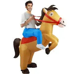 VATYERTY - Disfraz Traje inflable para montar a caballo 2XL