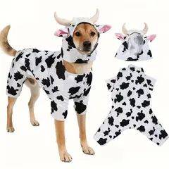 VATYERTY - Disfraces de gatos perros y vacas con gorros para Halloween L