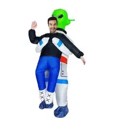 VATYERTY - Disfraz El traje inflable de mono es capturado por extraterrestres