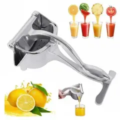 GENERICO - Exprimidor De Jugo Manual Acero Inoxidable Alta Resistencia