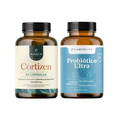 KARUNLIFE - Pack Cortizen + Probiotico Ultra 120 Cap Karun Life