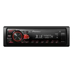PIONEER - Autoestéreo MVH-S235BT 1DIN Bluetooth 50Wx4 color negro