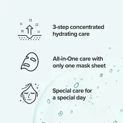 JM SOLUTION - Mascarilla JMSOLUTION MARINE LUMINOUS PEARL DEEP MOISTURE MASK PLUS 10 unidades