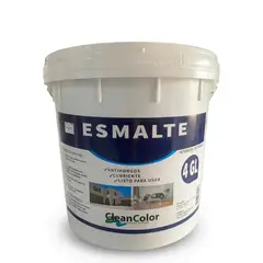 GENERICO - Esmalte Blanco Antihongos Tineta 4gl Clean Color Interior Exterior