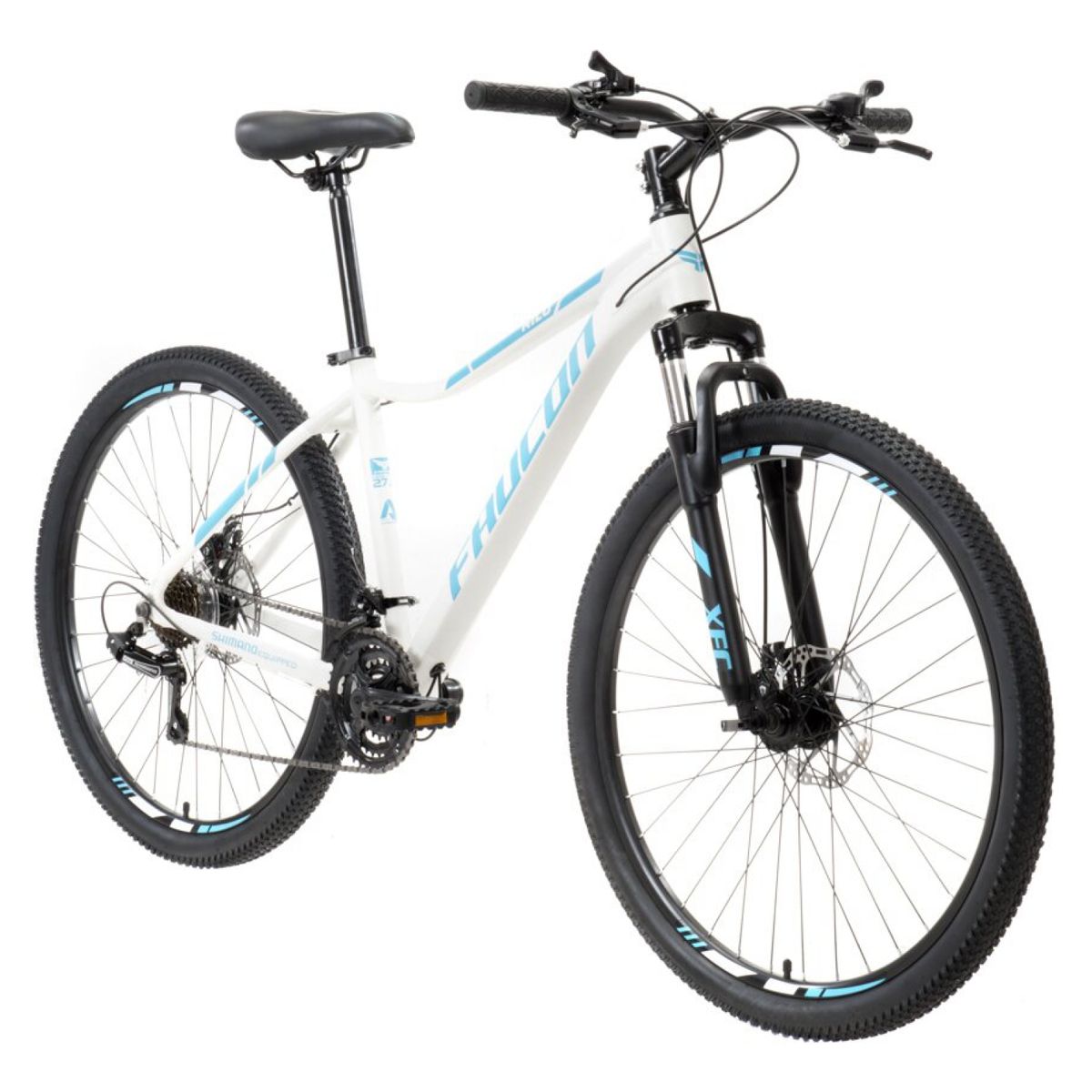 FAUCON - Bicicleta Mountain Bike Nilo Blanca Aro 27.5