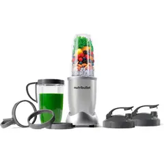 NUTRIBULLET - Licuadora Pro 900 13 Piezas Plateado