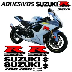SUZUKI - Set Sticker Adhesivo Genérico para Moto GSX 750r