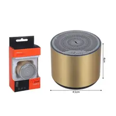 GENERICO - Parlante Bluetooth Portátil 4.5x4 cm Mini