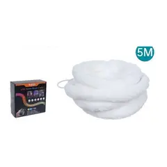 GENERICO - Tira de Luz Peluda Decorativa 5 M con Funda de Tela Suave